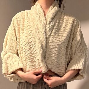 Coco + Carmen Neutral Taupe Button-Front Joggers